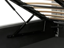 Discount Łóżko z pojemnikiem VION Welur 180 x 200 cm Łóżka Tapicerowane|Łóżka Podwójne