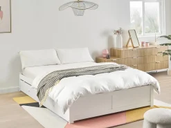 Discount Łóżko z szufladami bez zagłówka BRUX 180 x 200 cm Łóżka Podwójne|Łóżka Z Pojemnikiem