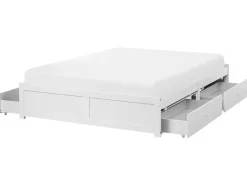 Discount Łóżko z szufladami bez zagłówka BRUX 180 x 200 cm Łóżka Podwójne|Łóżka Z Pojemnikiem