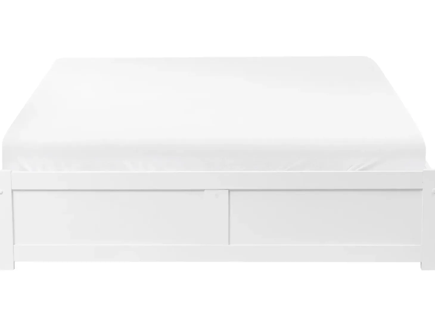 Discount Łóżko z szufladami bez zagłówka BRUX 180 x 200 cm Łóżka Podwójne|Łóżka Z Pojemnikiem