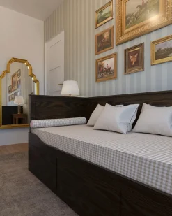 Online Łóżko z szufladami Drewno CAHORS 90 x 200 cm Ciemno Łóżka Wysuwane I Dzienne|Wszystkie Łóżka