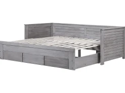 Sale Łóżko z szufladami Drewno CAHORS 90 x 200 cm Łóżka Wysuwane I Dzienne|Wszystkie Łóżka