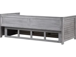 Sale Łóżko z szufladami Drewno CAHORS 90 x 200 cm Łóżka Wysuwane I Dzienne|Wszystkie Łóżka