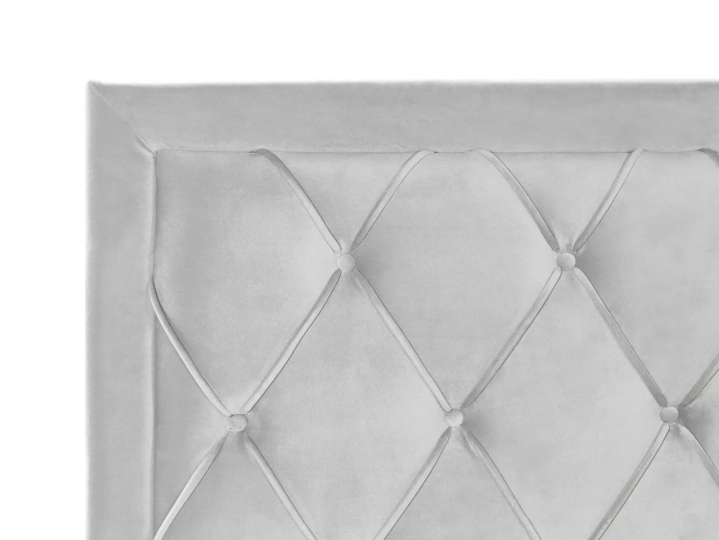 Discount Łóżko z szufladami LIEVIN Welur Jasno 180 x 200 cm Łóżka Tapicerowane|Łóżka Podwójne