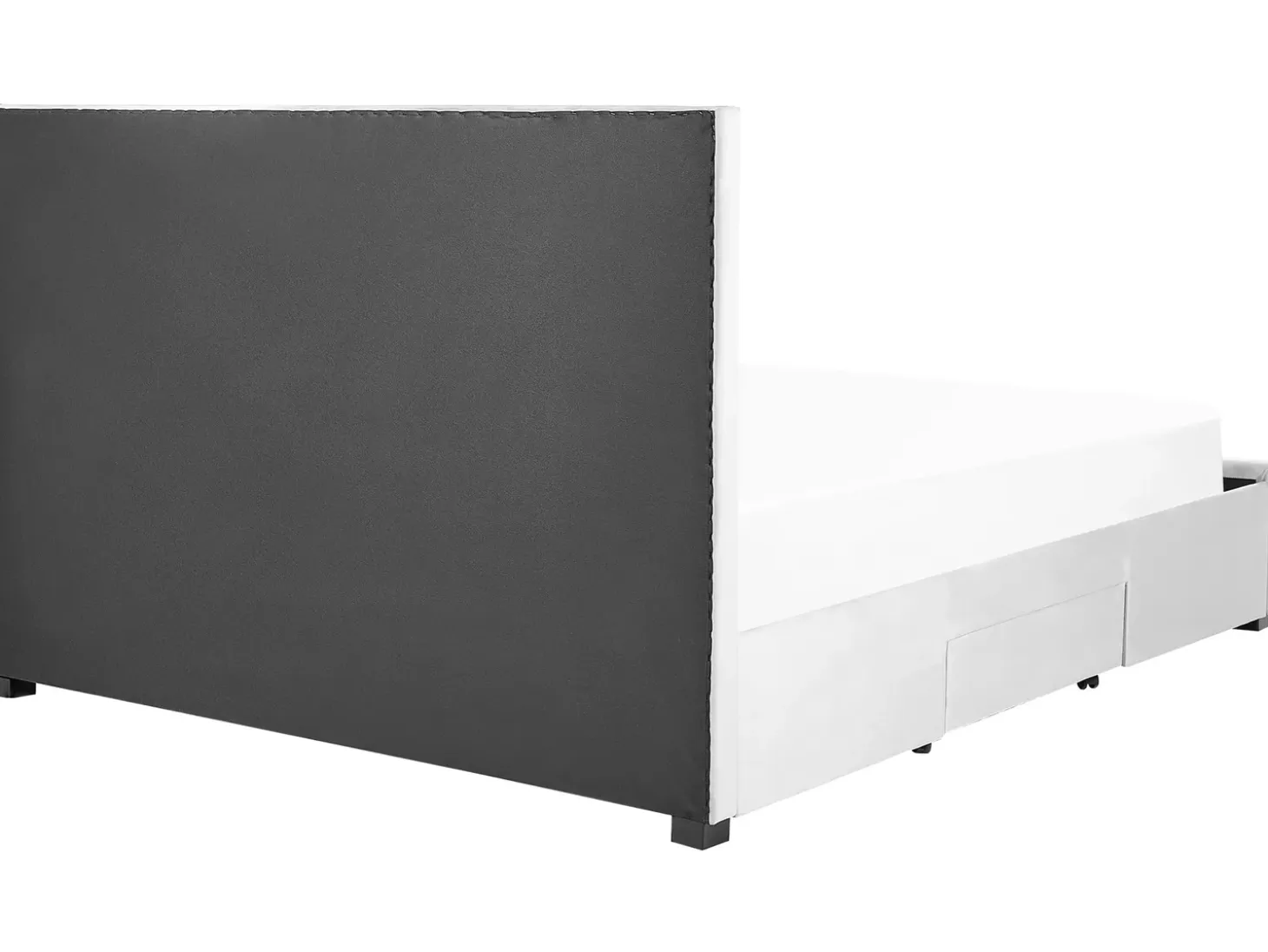 Discount Łóżko z szufladami LIEVIN Welur Jasno 180 x 200 cm Łóżka Tapicerowane|Łóżka Podwójne
