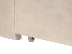 Łóżko z szufladami LONZAC Welur 180 x 200 cm Łóżka Tapicerowane|Łóżka Podwójne