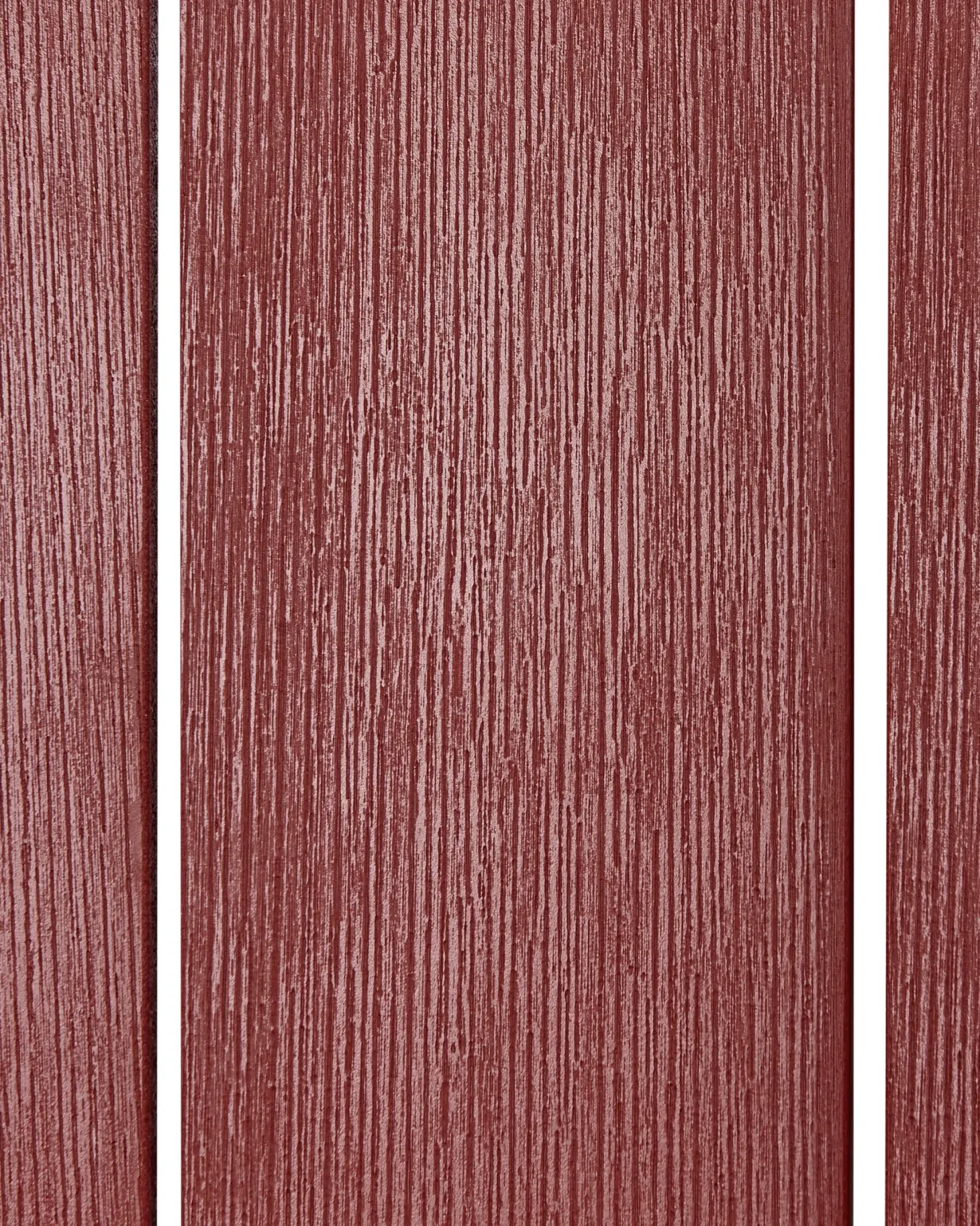 Krzesło barowe ogrodowe ADIRONDACK Materiał syntetyczny Czerwony