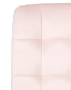New Krzesło biurowe DANDY Welur Pastelowy róż Dzieci Wszystkie Krzesła|Wszystkie Meble I Akcesoria Dziecięce