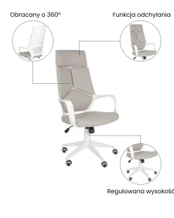 Sale Krzesło biurowe DELIGHT II Beżowoszary Dzieci Wszystkie Krzesła|Wszystkie Meble I Akcesoria Dziecięce