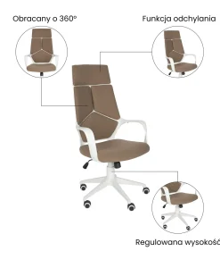 New Krzesło biurowe DELIGHT II Brązowy Dzieci Wszystkie Krzesła|Wszystkie Meble I Akcesoria Dziecięce