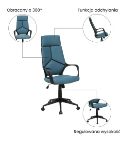 Clearance Krzesło biurowe DELIGHT II Lazurowy Dzieci Wszystkie Krzesła|Wszystkie Meble I Akcesoria Dziecięce