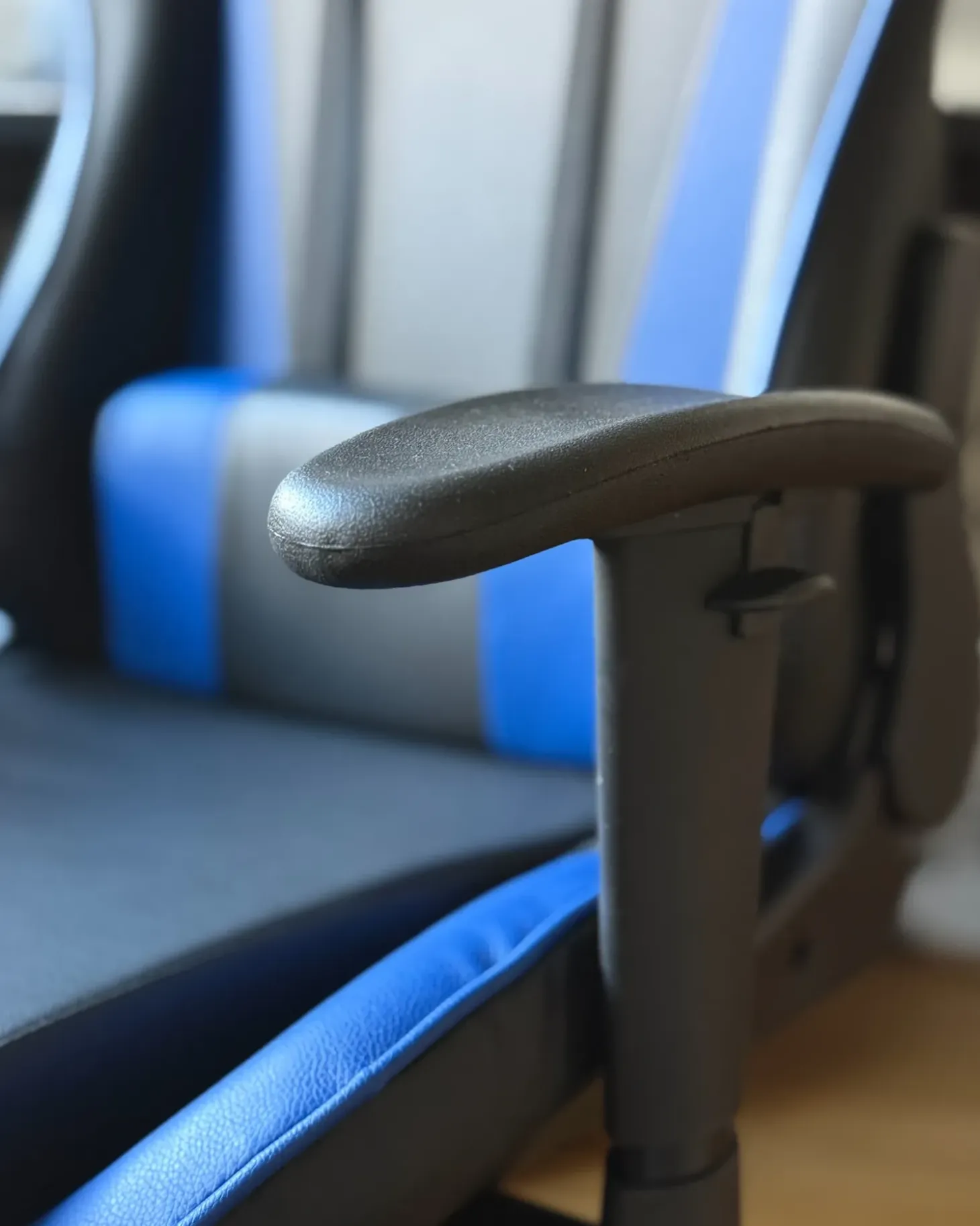 New Krzesło biurowe GAMER Ekoskóra Ciemnoniebieski Dzieci Wszystkie Krzesła|Wszystkie Meble I Akcesoria Dziecięce