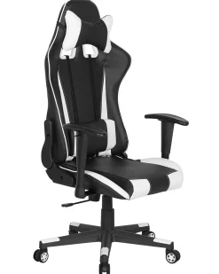 Discount Krzesło biurowe GAMER Ekoskóra Biały Dzieci Wszystkie Krzesła|Wszystkie Meble I Akcesoria Dziecięce