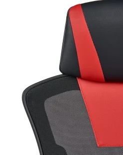 Clearance Krzesło biurowe IGNIS Ekoskóra Czerwony Wszystkie Krzesła|Fotele Gamingowe