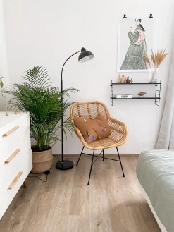 Krzesło do jadalni CANORA Rattan Naturalny Wszystkie Krzesła|Krzesła Do Jadalni