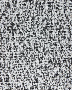 Discount Krzesło do jadalni Obrotowy MARCELLUS Boucle Czarny/ biały Wszystkie Krzesła|Krzesła Tapicerowane