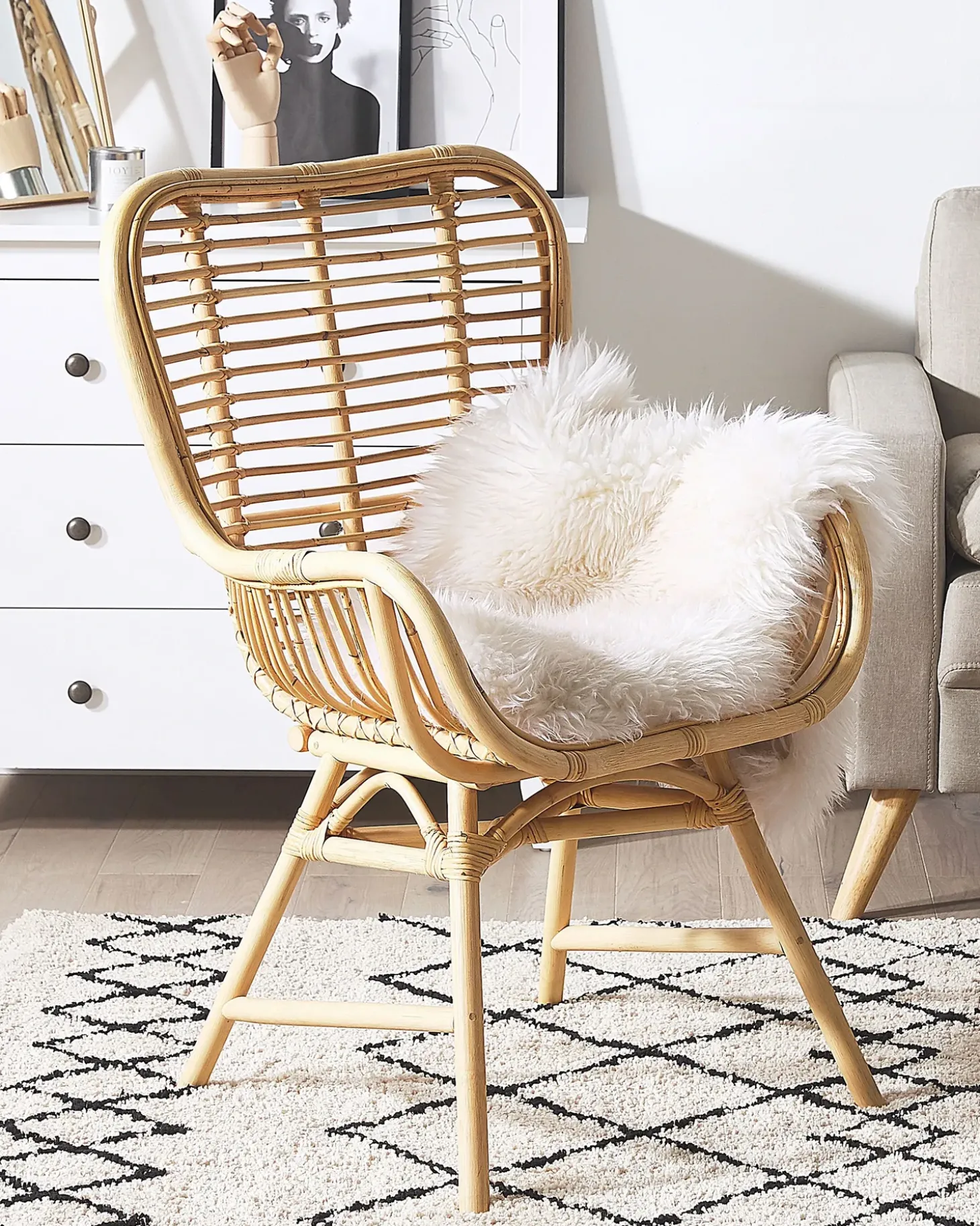 Discount Krzesło do jadalni TOGO Rattan Naturalny Wszystkie Krzesła|Krzesła Do Jadalni