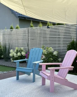 Krzesło dziecięce ADIRONDACK Pastelowy róż