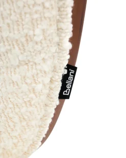 Discount Krzesło obrotowe LOMPOC Boucle Złamana biel Krzesła Biurowe Do Domu|Wszystkie Krzesła