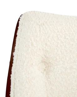 Discount Krzesło obrotowe LOMPOC Boucle Złamana biel Krzesła Biurowe Do Domu|Wszystkie Krzesła