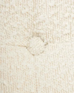 Discount Krzesło obrotowe LOMPOC Boucle Złamana biel Krzesła Biurowe Do Domu|Wszystkie Krzesła