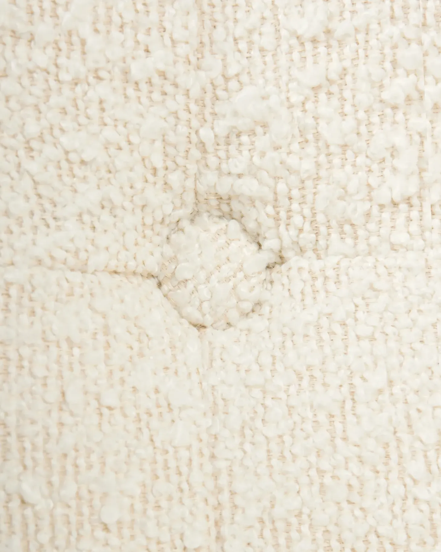 Discount Krzesło obrotowe LOMPOC Boucle Złamana biel Krzesła Biurowe Do Domu|Wszystkie Krzesła