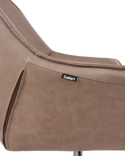 Discount Krzesło obrotowe NEWDALE Ekoskóra Jasno Krzesła Biurowe Do Domu|Wszystkie Krzesła