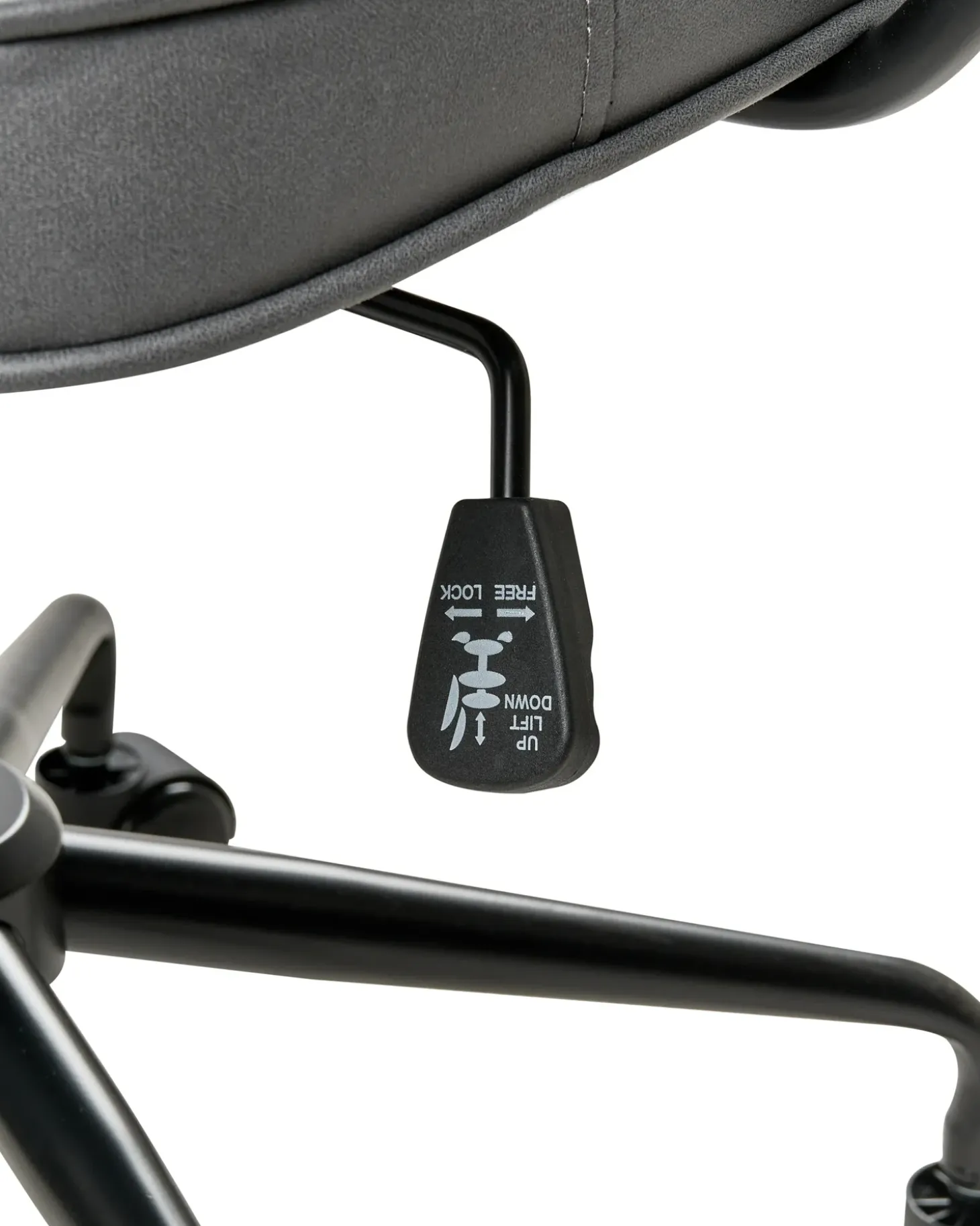 New Krzesło obrotowe PAWNEE Welur Szary Dzieci Wszystkie Krzesła|Wszystkie Meble I Akcesoria Dziecięce