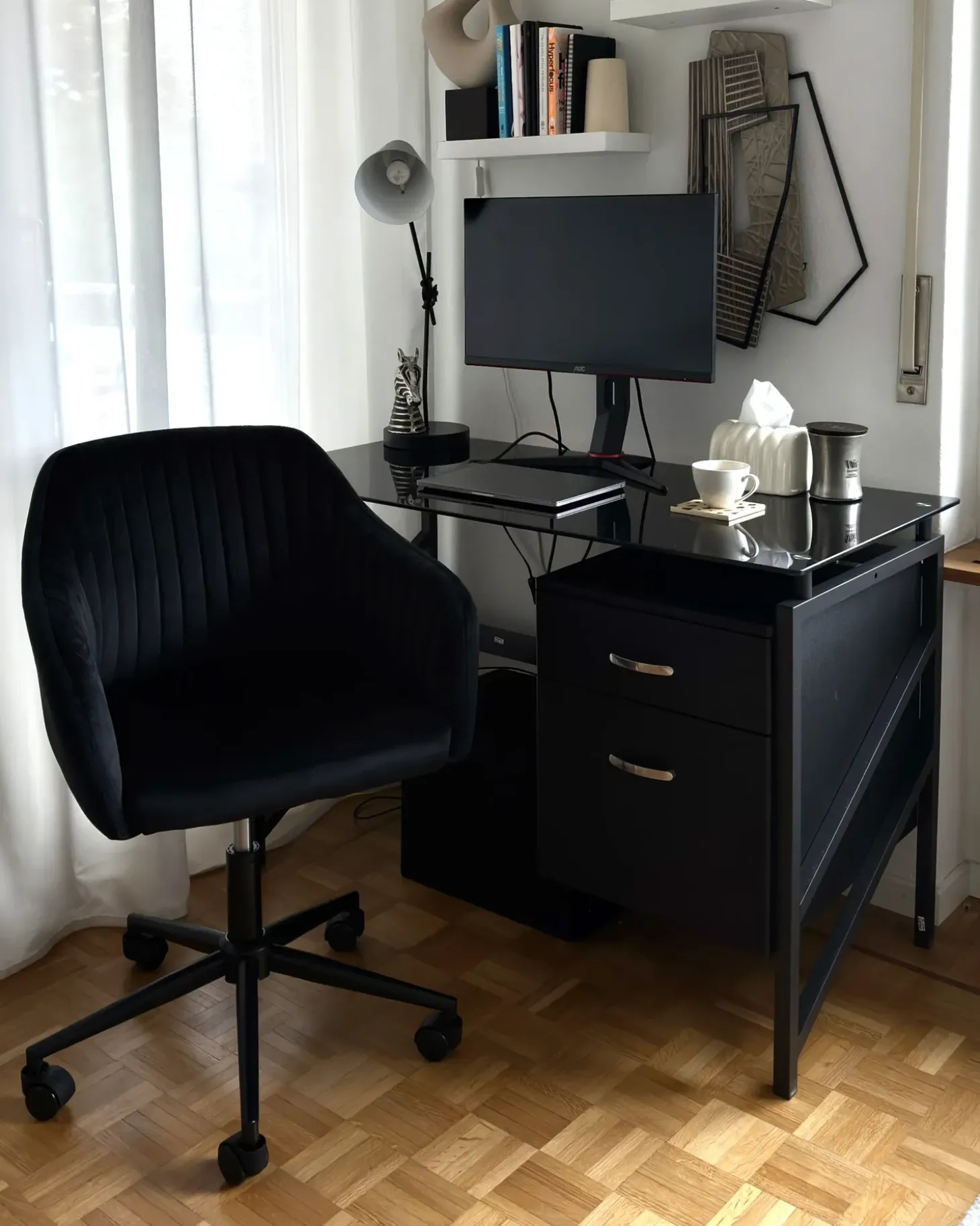 Clearance Krzesło obrotowe VENICE Welur Krzesła Biurowe Do Domu|Wszystkie Krzesła