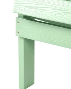 Krzesło ogrodowe ADIRONDACK Jasnozielony