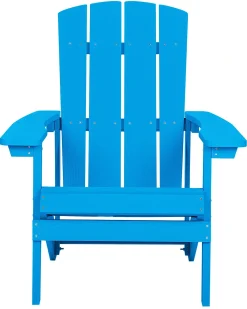 Krzesło ogrodowe ADIRONDACK Niebieski