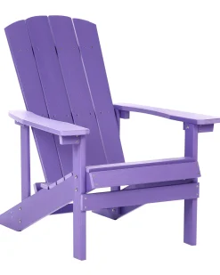 Krzesło ogrodowe ADIRONDACK Purpurowy