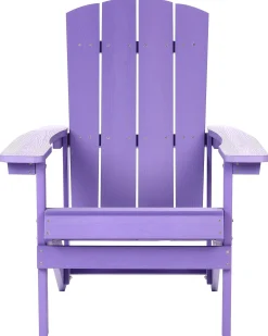 Krzesło ogrodowe ADIRONDACK Purpurowy