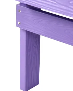 Krzesło ogrodowe ADIRONDACK Purpurowy