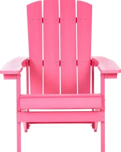 Krzesło ogrodowe ADIRONDACK Różowy