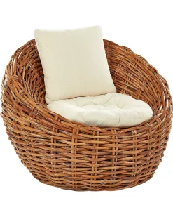 Krzesło ogrodowe LERICI Rattan Naturalny