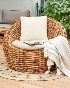 Krzesło ogrodowe LERICI Rattan Naturalny