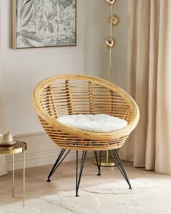 Krzesło ogrodowe MARATEA Rattan Naturalny