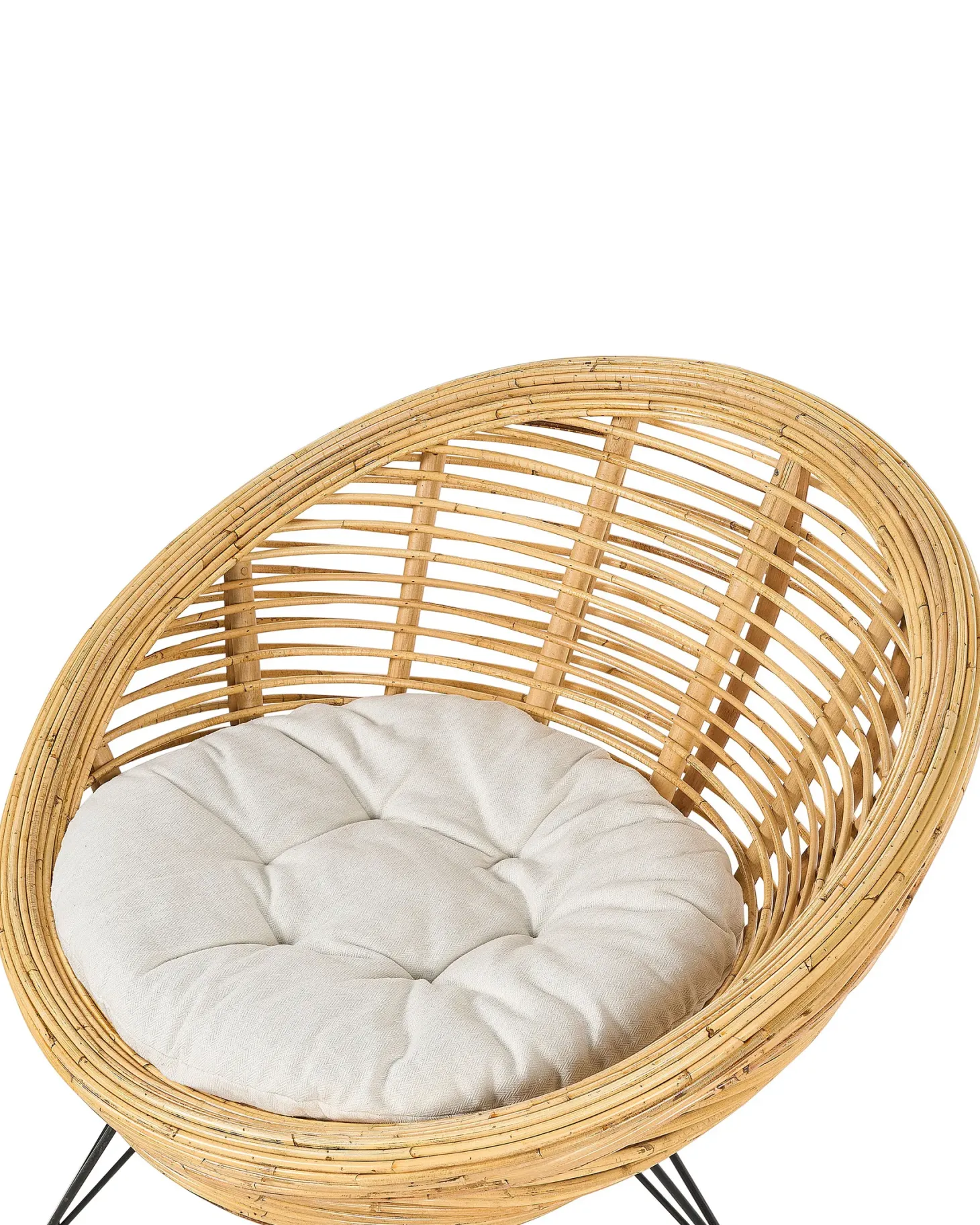 Krzesło ogrodowe MARATEA Rattan Naturalny