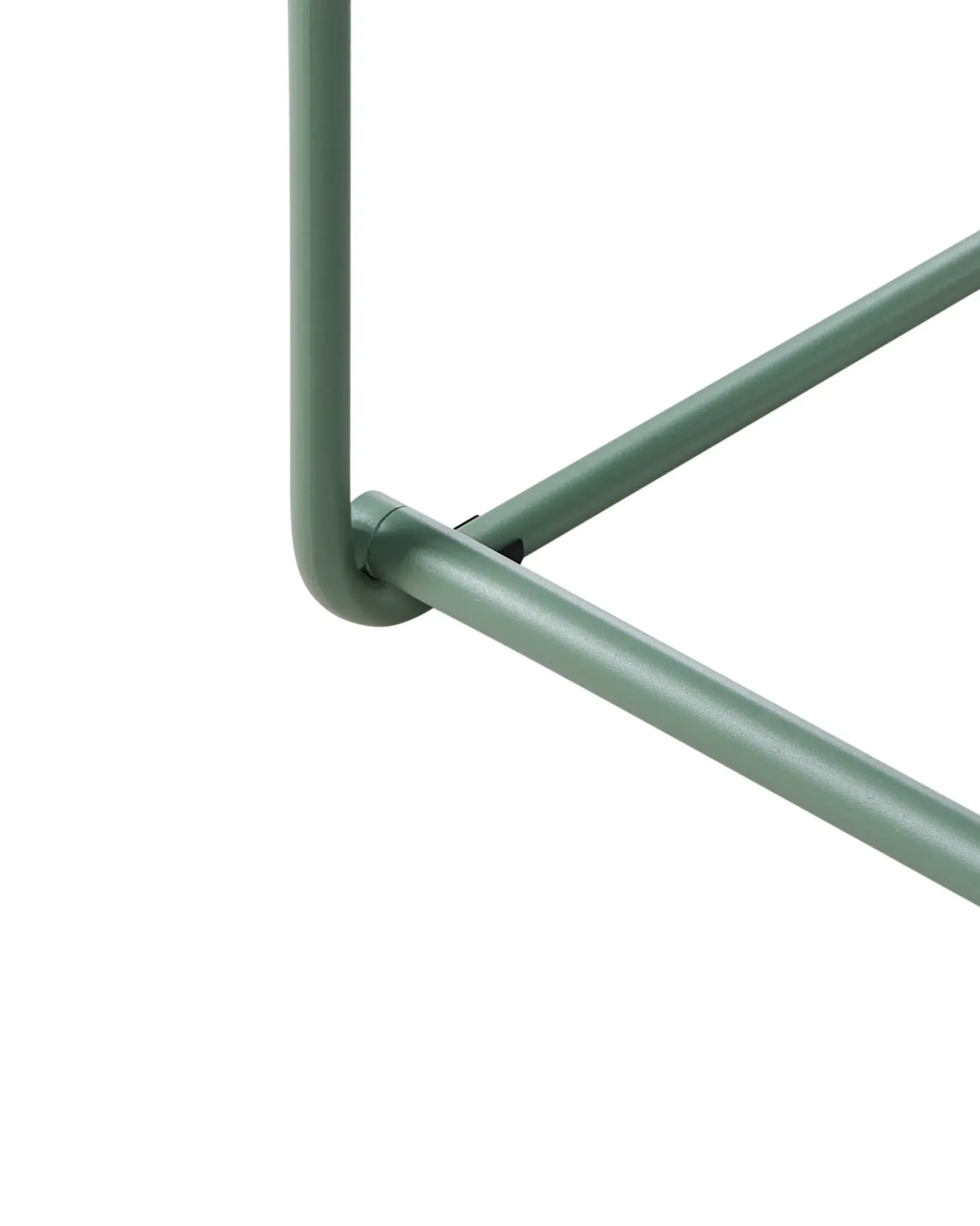Krzesło ogrodowe z poduszką PONTE Metal Zielony
