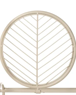 Kwietnik ASAGAO 26 cm Beżowy Metal
