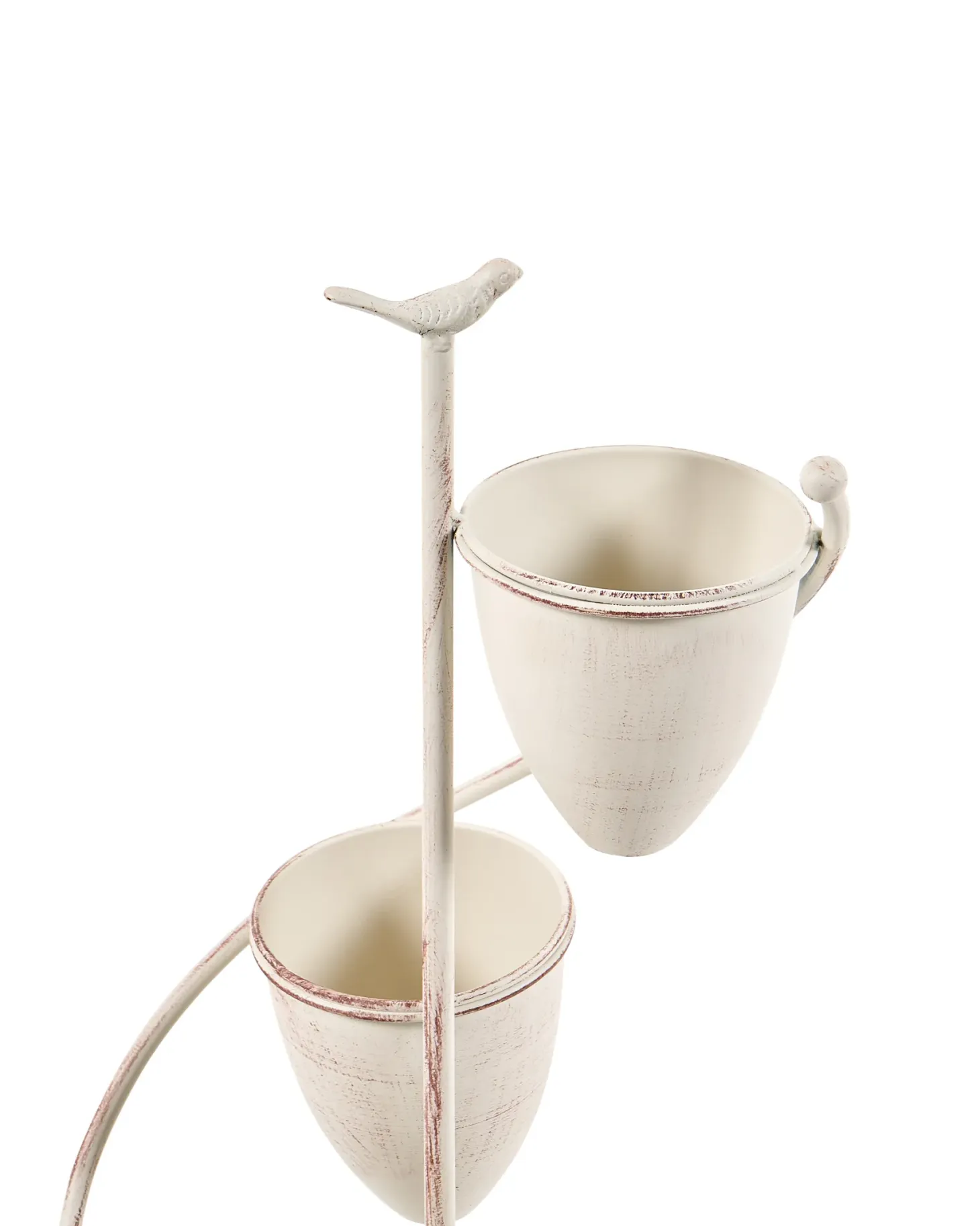 Kwietnik BANEBERRY 24 cm Beżowy Metal