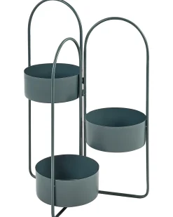 Kwietnik COLUTENA Metal 56 cm Ciemnoniebieski