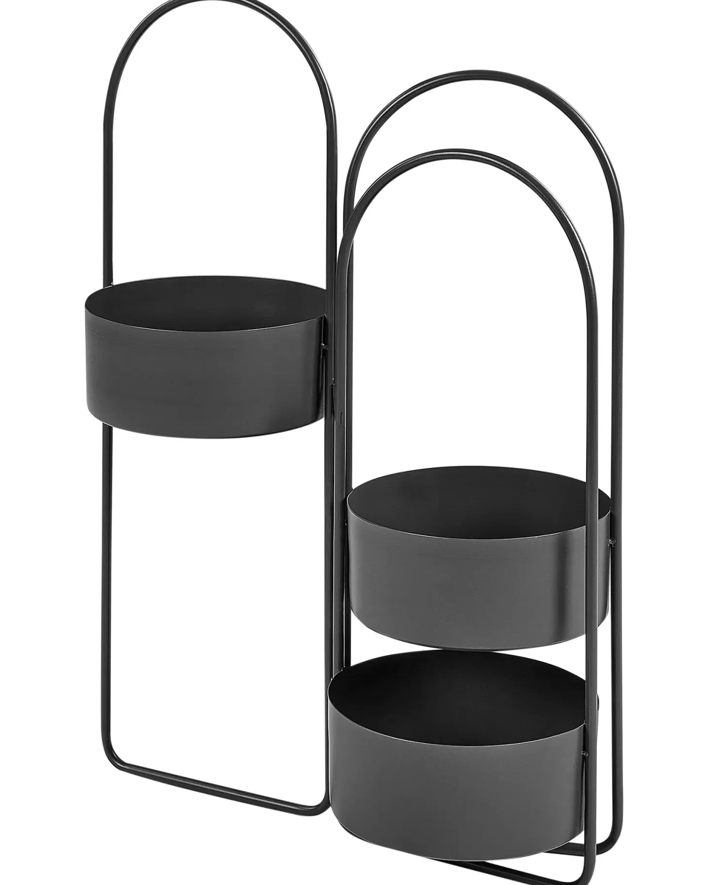 Kwietnik COLUTENA Metal 56 cm Czarny