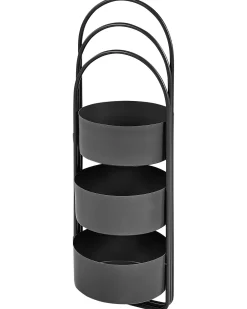 Kwietnik COLUTENA Metal 56 cm Czarny