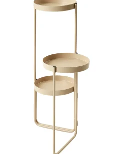 Kwietnik FRAGARIA Metal 42 cm Beżowy