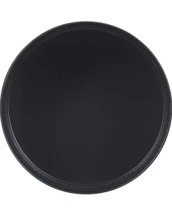 Kwietnik LEIKA 29 cm Czarny Metal