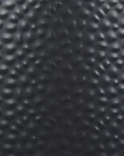 Kwietnik LEIKA 29 cm Czarny Metal