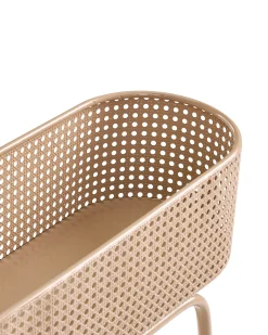 Kwietnik LINNAEA Metal 60 cm Beżowy