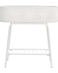 Kwietnik LINNAEA Metal 60 cm Biały